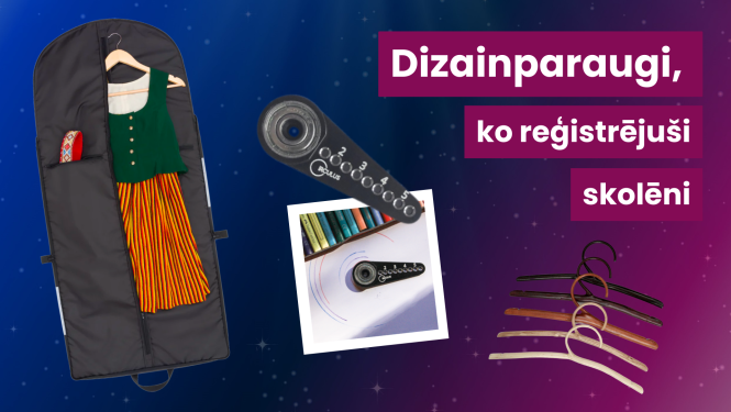 dizainparaugi skolēni