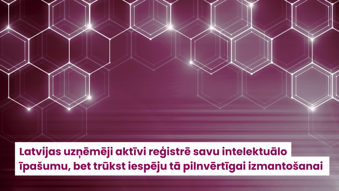 Abstrakts tehnoloģisks fons ar virsrakstu