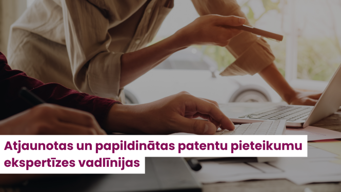 Ilustratīvs attēls ar datoru. dokumentiem un cilvēku rokām