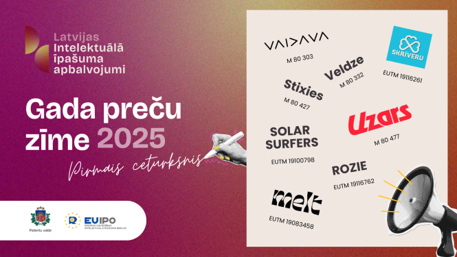 Ilustratīvs attēls ar preču zīmēm