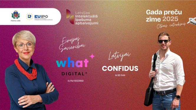 WhatDigital valdes priekšsēdētāja Velta Mestere un CONFIDUS AGENCY vadošais jurists Matīss Kroičs