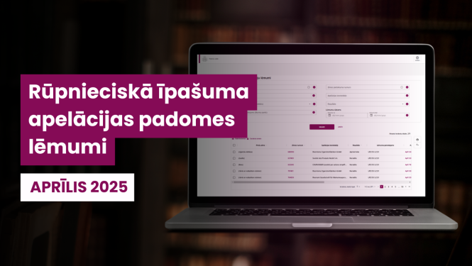 Ilustratīvs attēls ar datorā atvērtu datubāzi