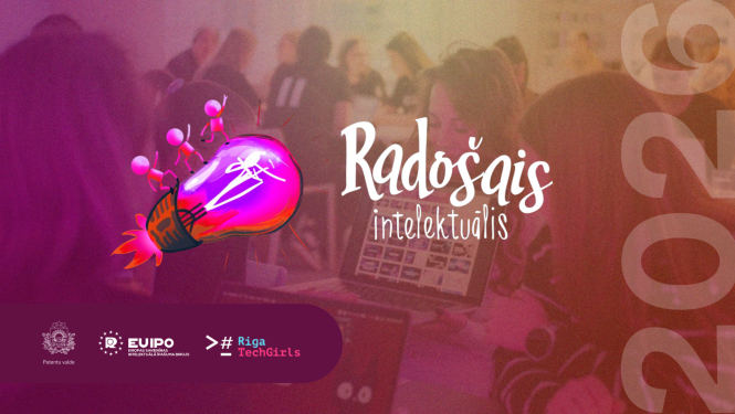 "Radošais intelektuālis" 2026 vizuālais noformējums