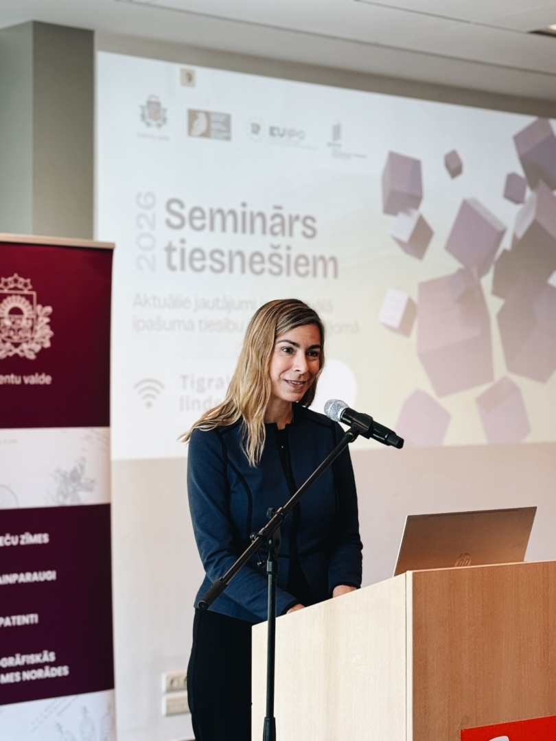 WIPO juridiskā padomniece N. Carlson