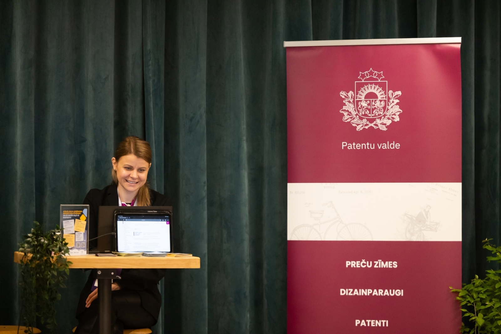Patentu valdes konsultāciju stends