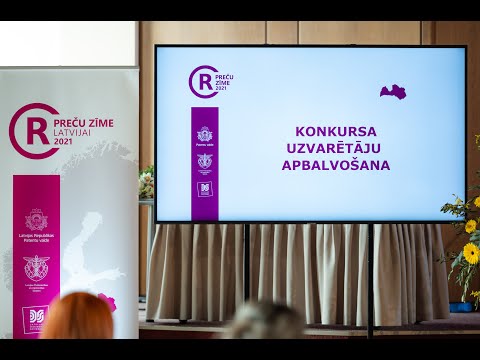 Konkursa "GADA PREČU ZĪME 2021" apbalvošanas ceremonijas atskats