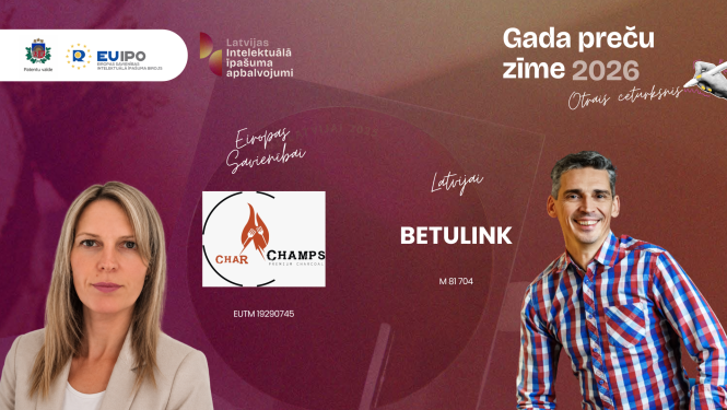 Gada preču zīmes 2026 otrā ceturkšņa nominanti, bildē redzama I.Kušnere un T.Silenieks