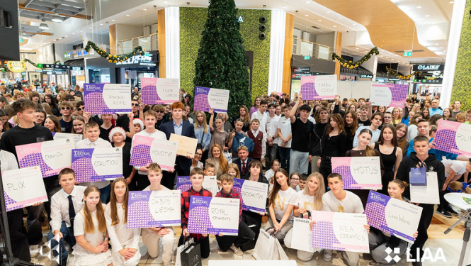 CITS BAZĀRS ziemā balvu ieguvēju kopbilde