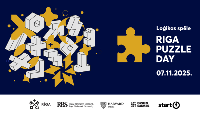 Pasākuma baneris Riga Puzle day