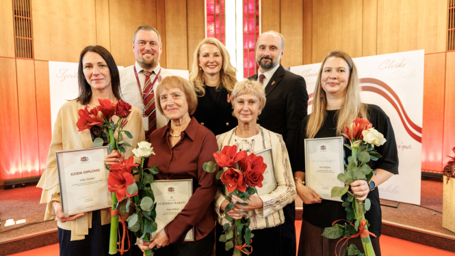 Patentu valdes kolēģes saņem Tieslietu ministrijas apbalvojumus 