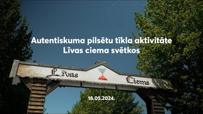 Patentu valde “Līvas ciema svētkos” Liepājā / Autentisks ir mūžīgs 2024
