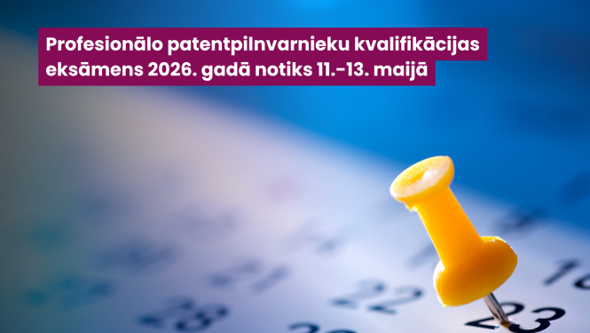 Ilustratīvs kalendārs ar piespraudi