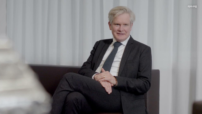 Eiropas Patentu organizācijas Apelācijas padomes prezidents Karls Josefsens