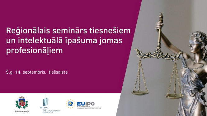 Seminar for judges and ip professionals, online event, september 14th, 2021