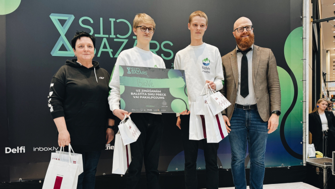 Agris Batalauskis apbalvo