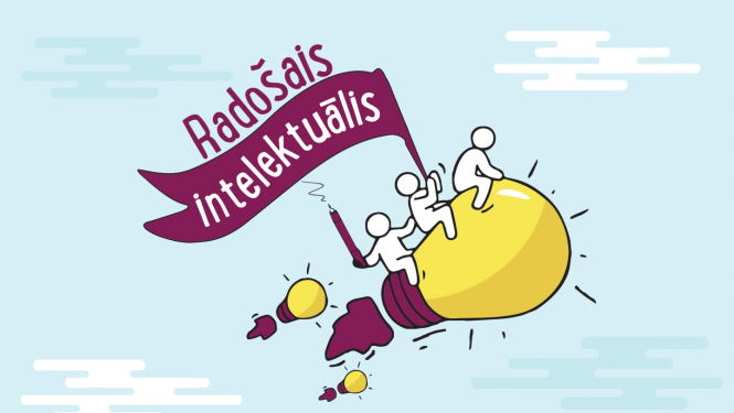 Radošais intelektuālis logo