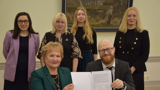 TTO sadarbības līguma parakstīšana