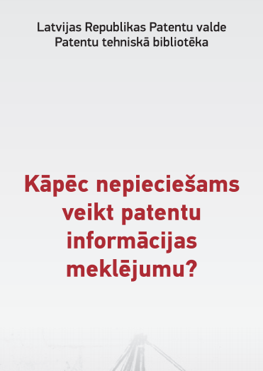 infomeklējuma bukleta vāks