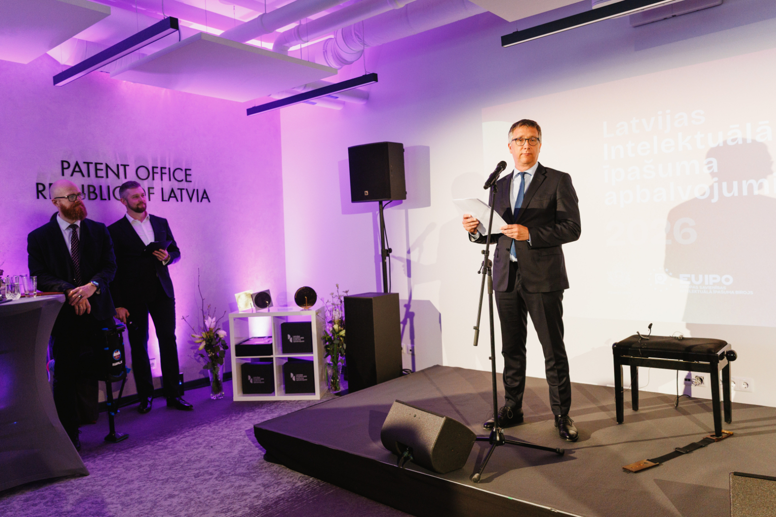 Eiropas Savienības Intelektuālā īpašuma biroja Apelācijas padomju prezidents S.Stürmann