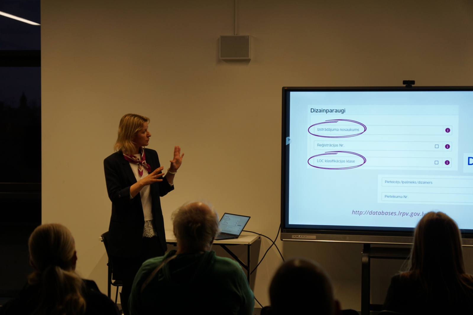 Patentu valdes Attīstības un starptautiskās sadarbības departamenta projekta vadītāja Evita Grietiņa