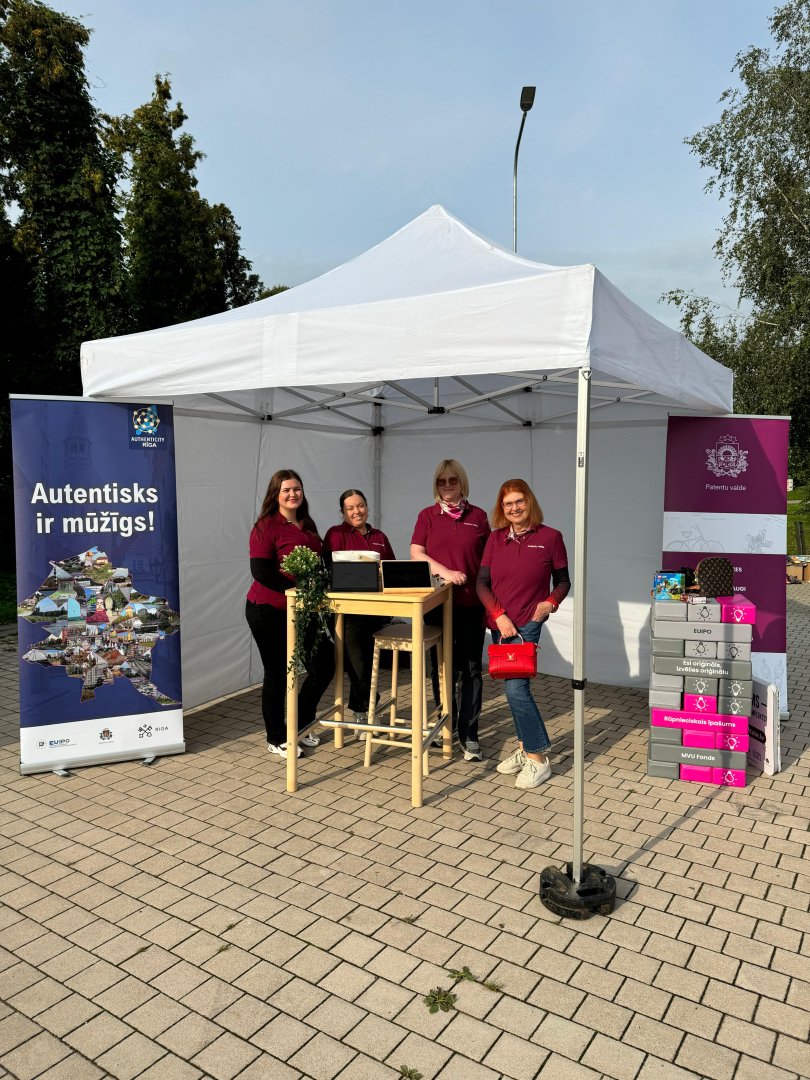 Patentu valdes darbinieces Čiekurkalna pasākumā