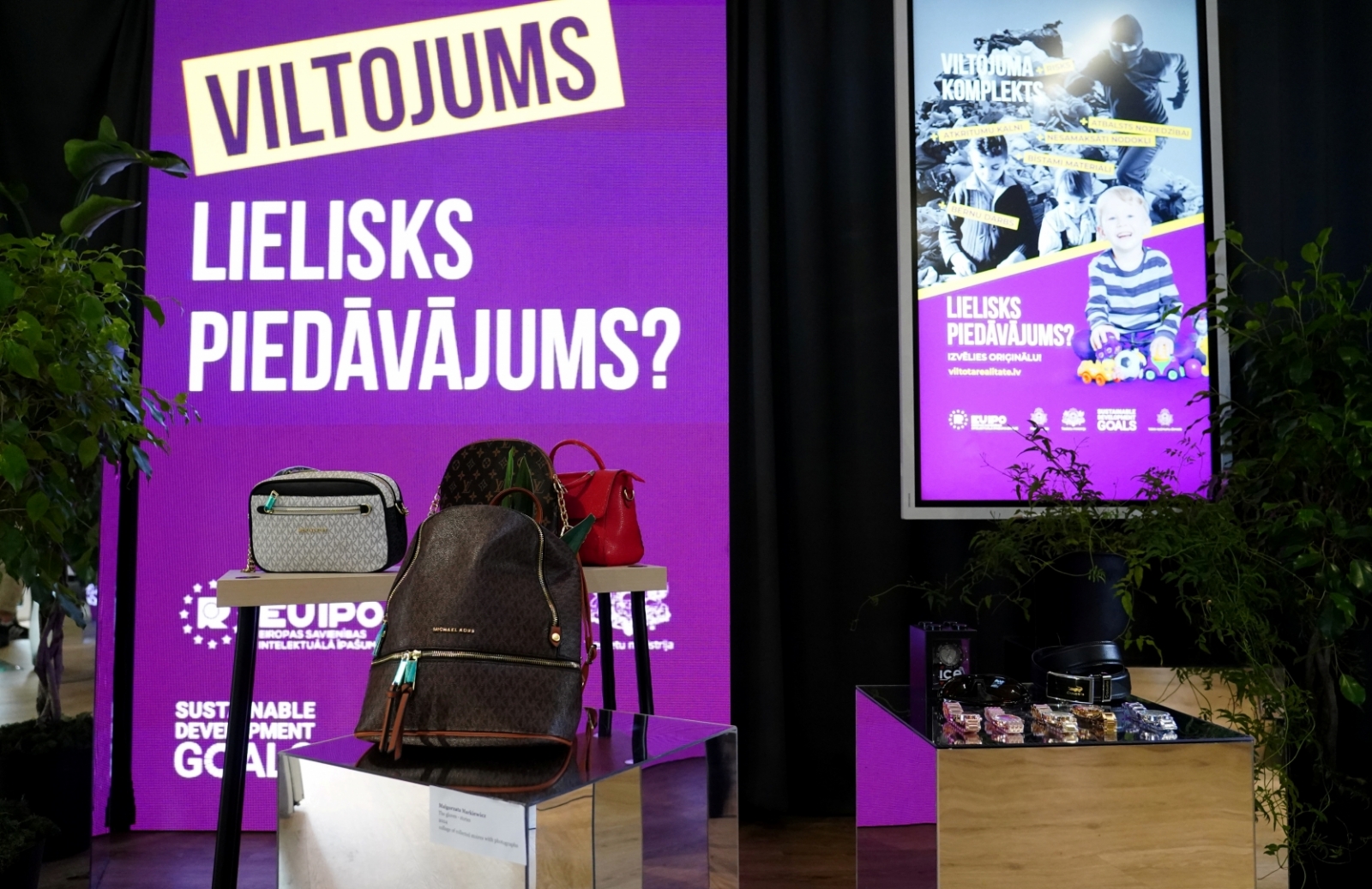 "Viltojums - lielisks komplekts" kampaņas atklāšana