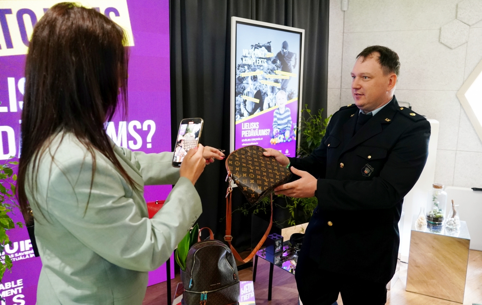 "Viltojums - lielisks komplekts" kampaņas atklāšana
