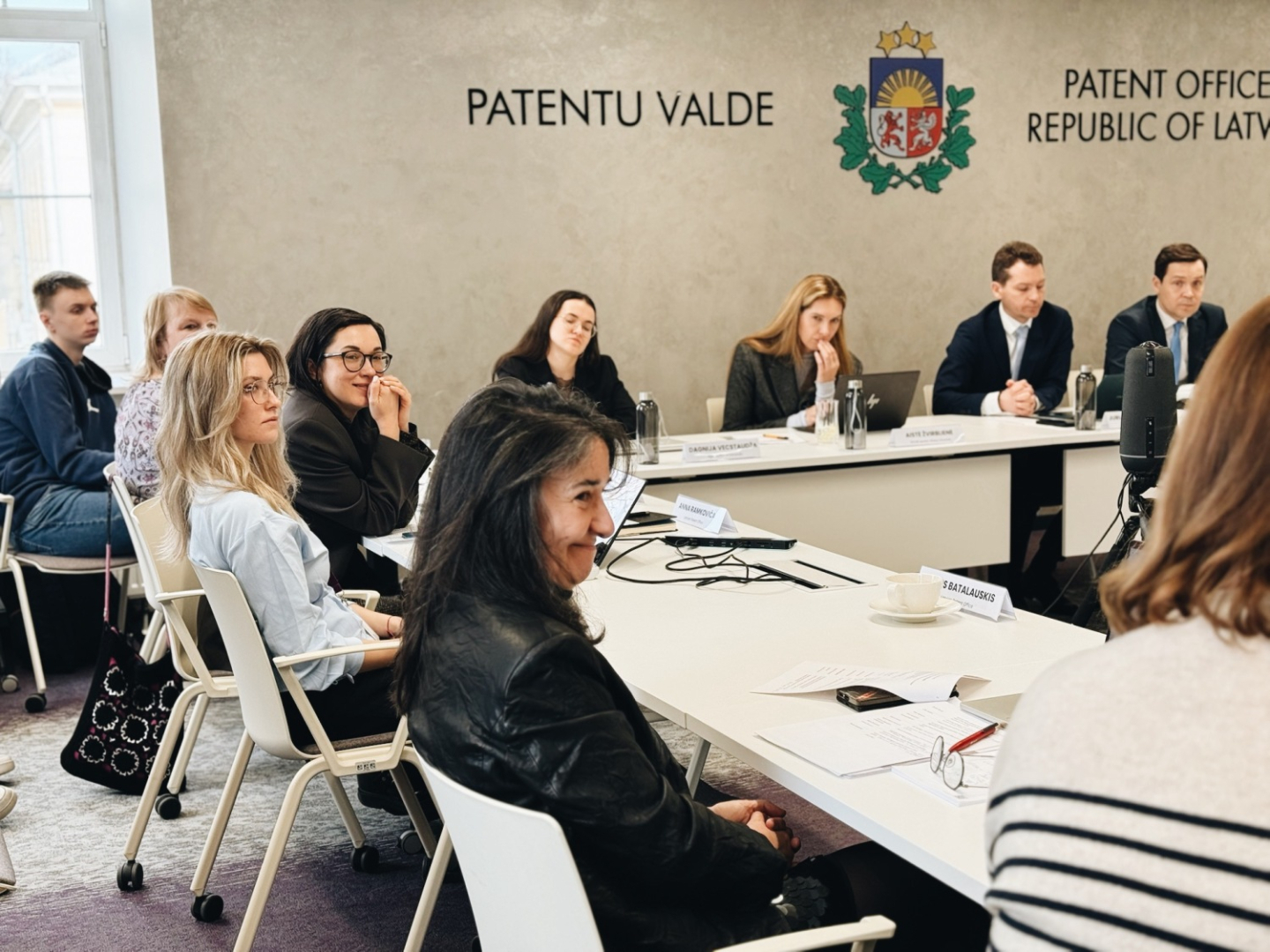 Sanāksmes dalībnieki 