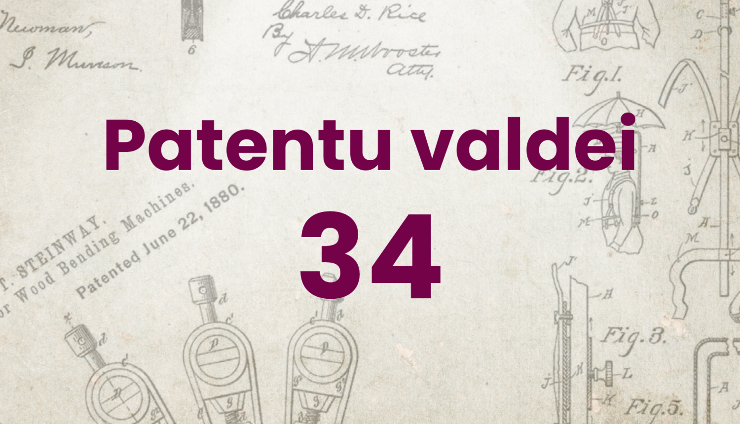Patentu valdei 34