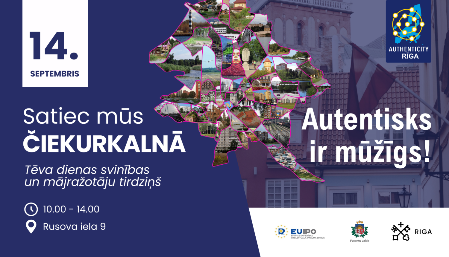 Bilde notikumam ar pasākuma nosaukumu