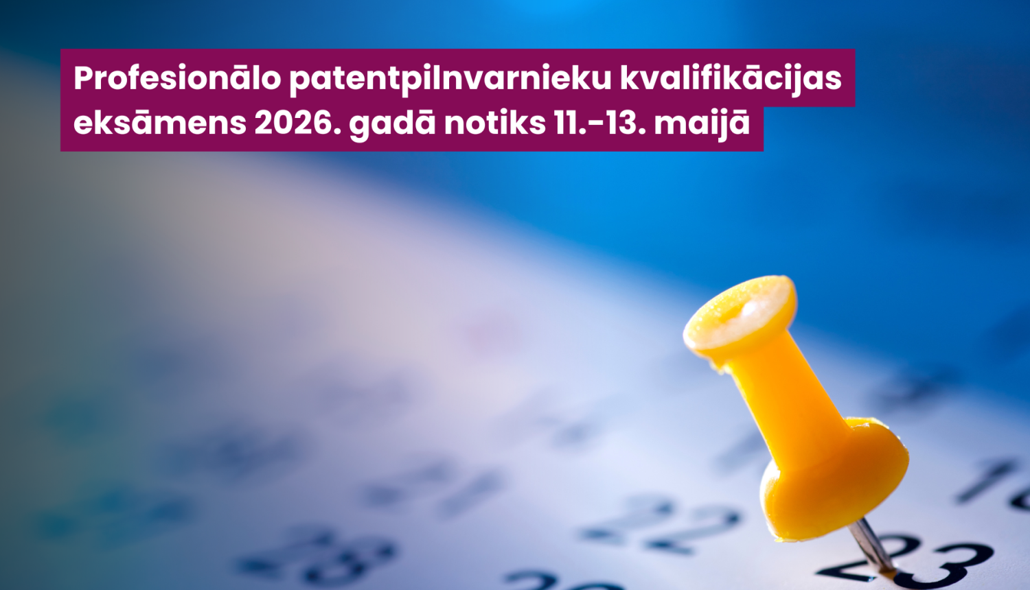 Ilustratīvs kalendārs ar piespraudi