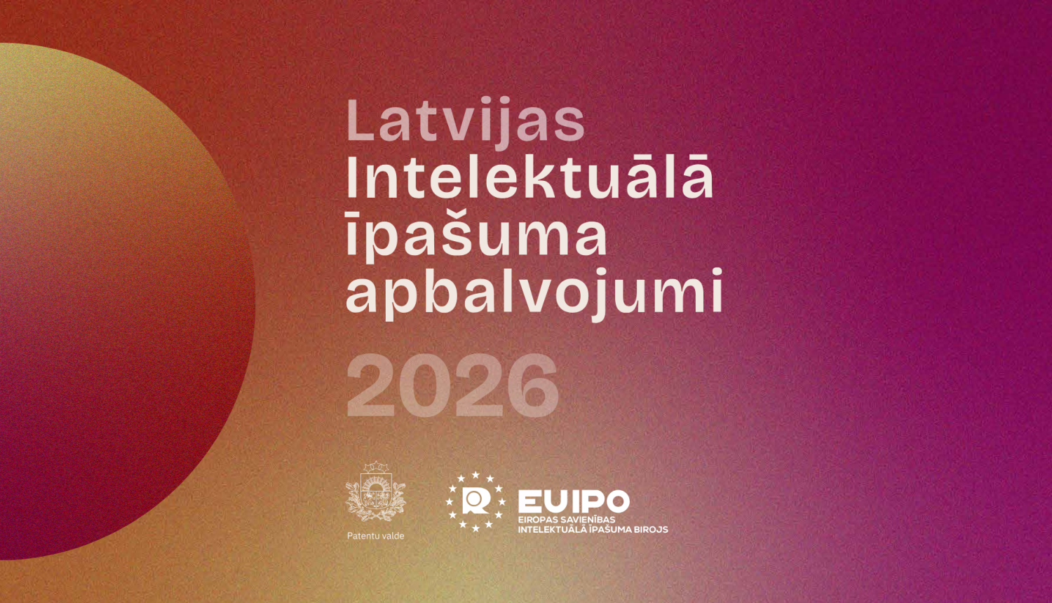 Rozā fons ar virsrakstu