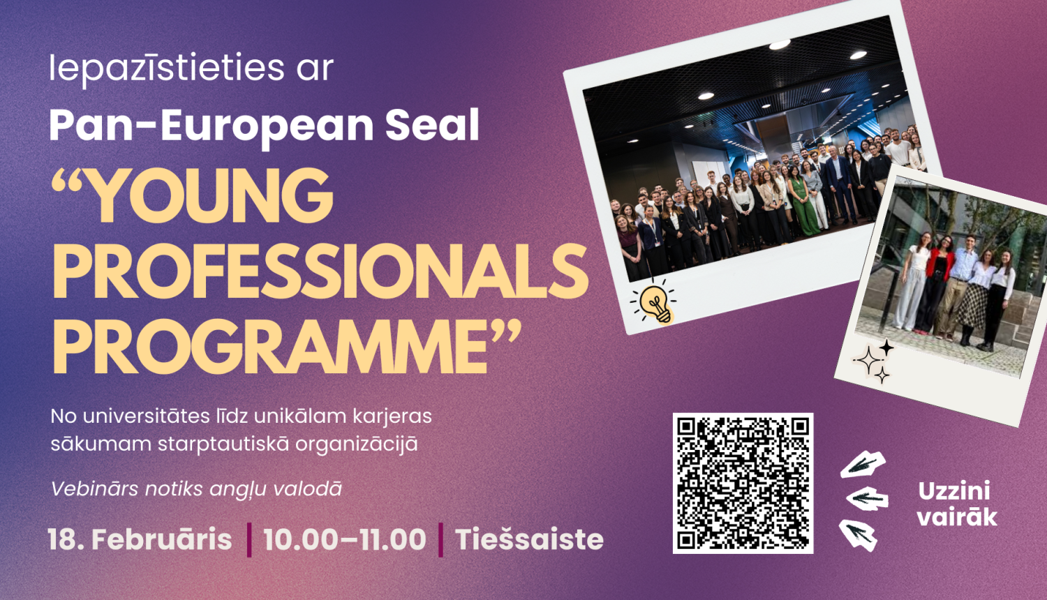 Vizuālais baneris seminārām