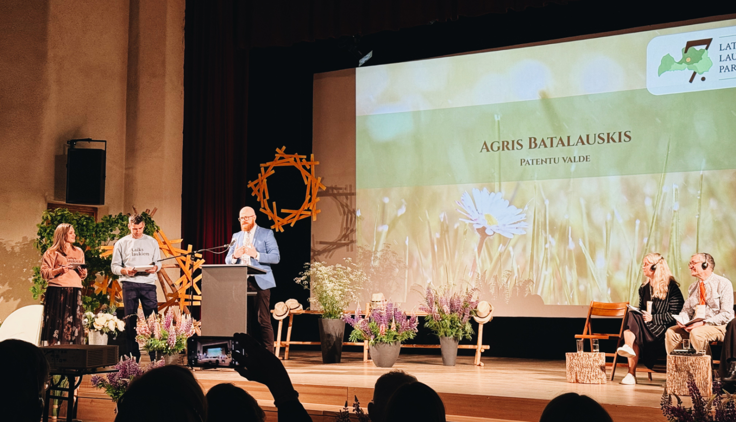 Patentu valdes direktors A. Batalauskis piedalās Lauku forumā