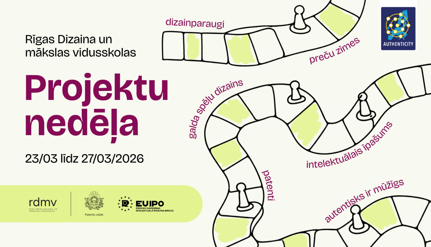 Projektu nedēļas vizuālis