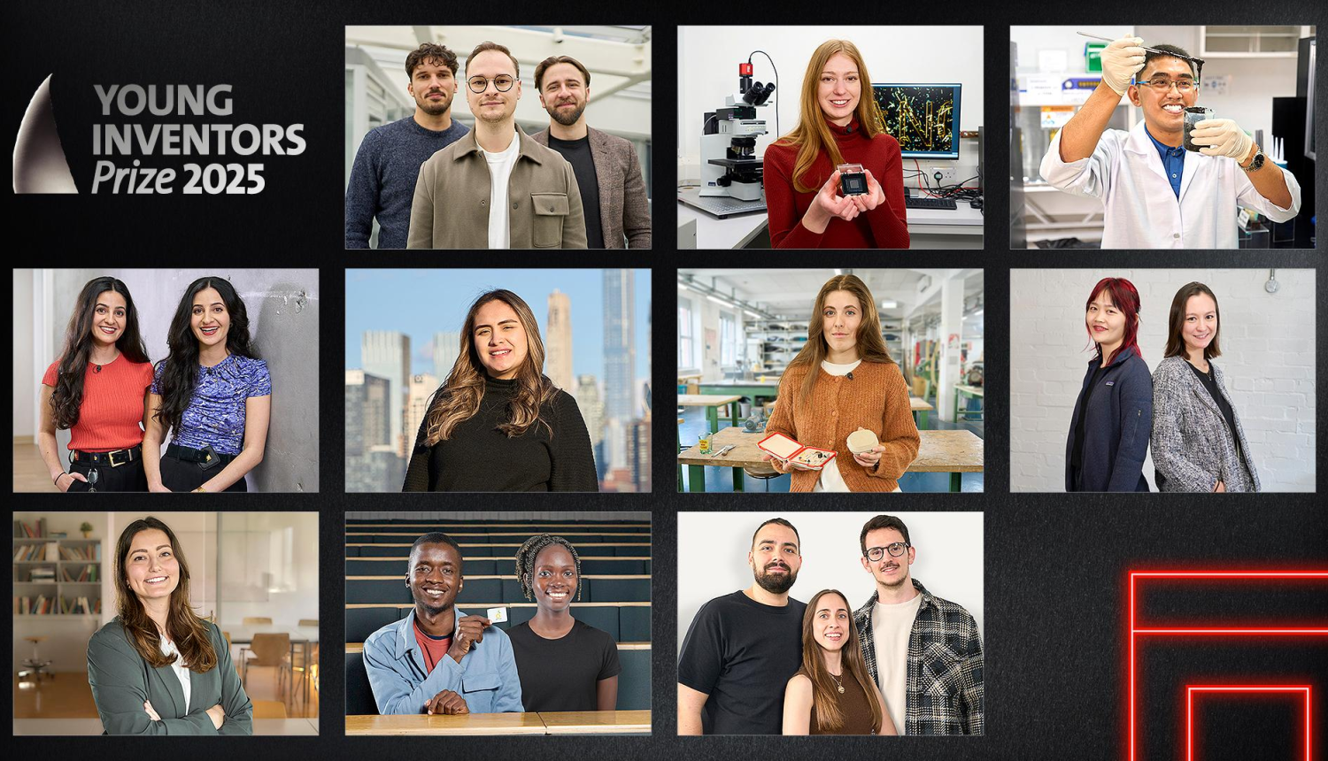 EPO Jauno izgudrotāju balvas pretendenti