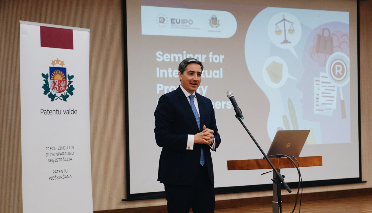 EUIPO apelācijas padomju prezidents atklāj semināru