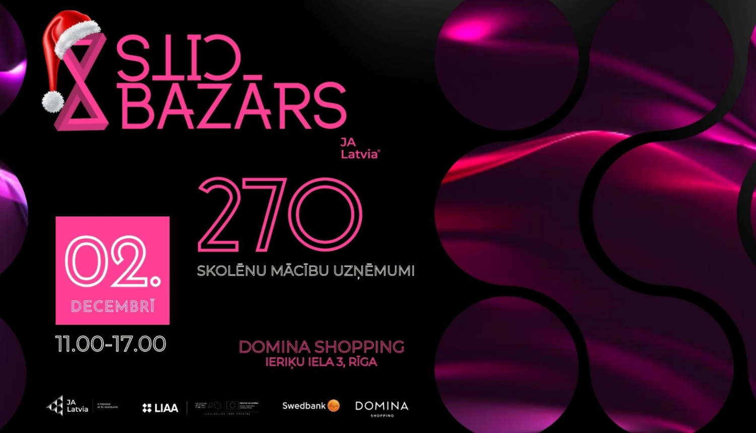 CITS BAZĀRS ziemā baneris