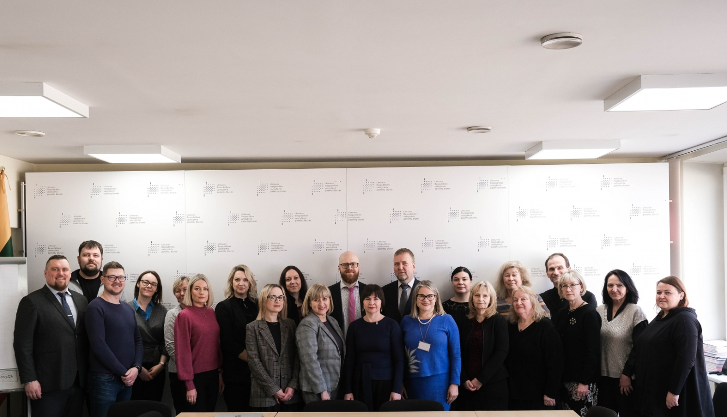 Kopbilde ar tikšanās dalībniekiem no Lietuvas, Igaunijas un Latvijas patentu iestādēm.