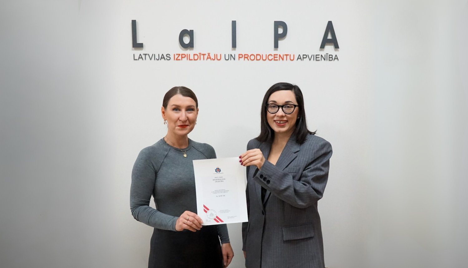 GAMMA preču zīmes apliecība