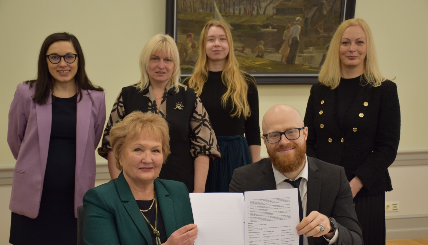 TTO sadarbības līguma parakstīšana