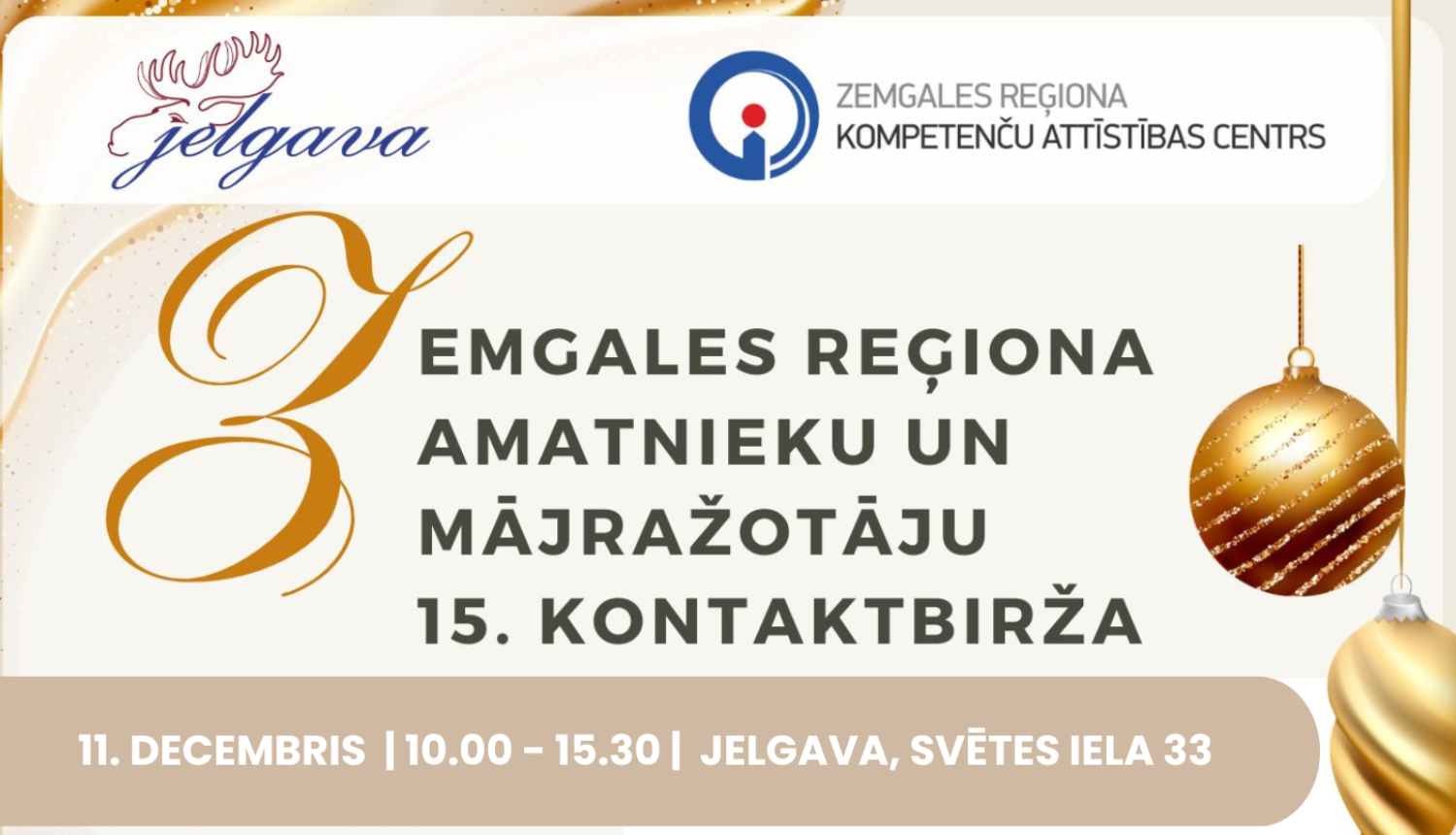 Pasākuma informatīvais vizuālis