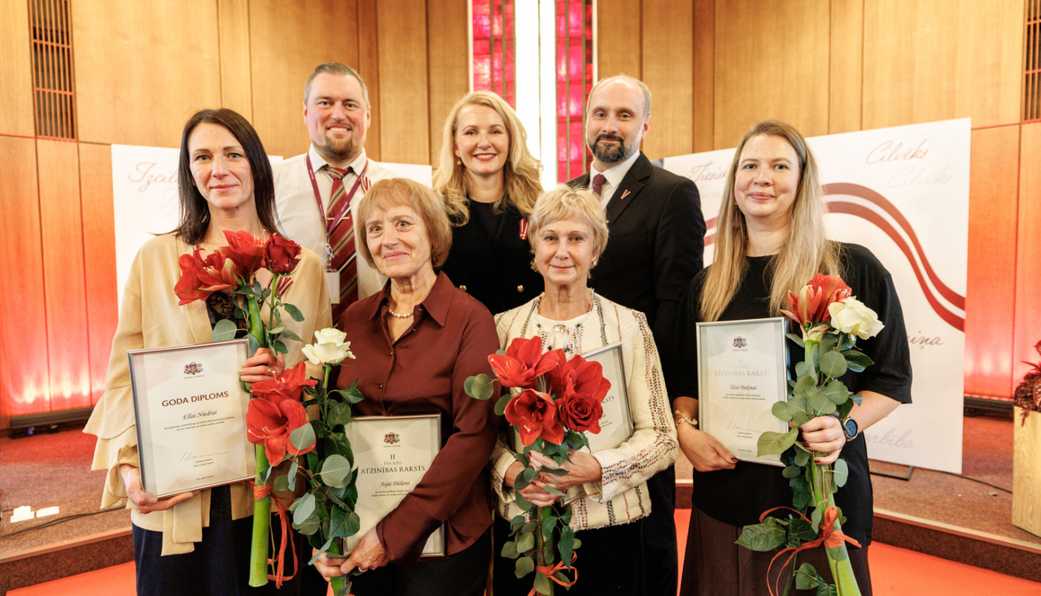 Patentu valdes kolēģes saņem Tieslietu ministrijas apbalvojumus 