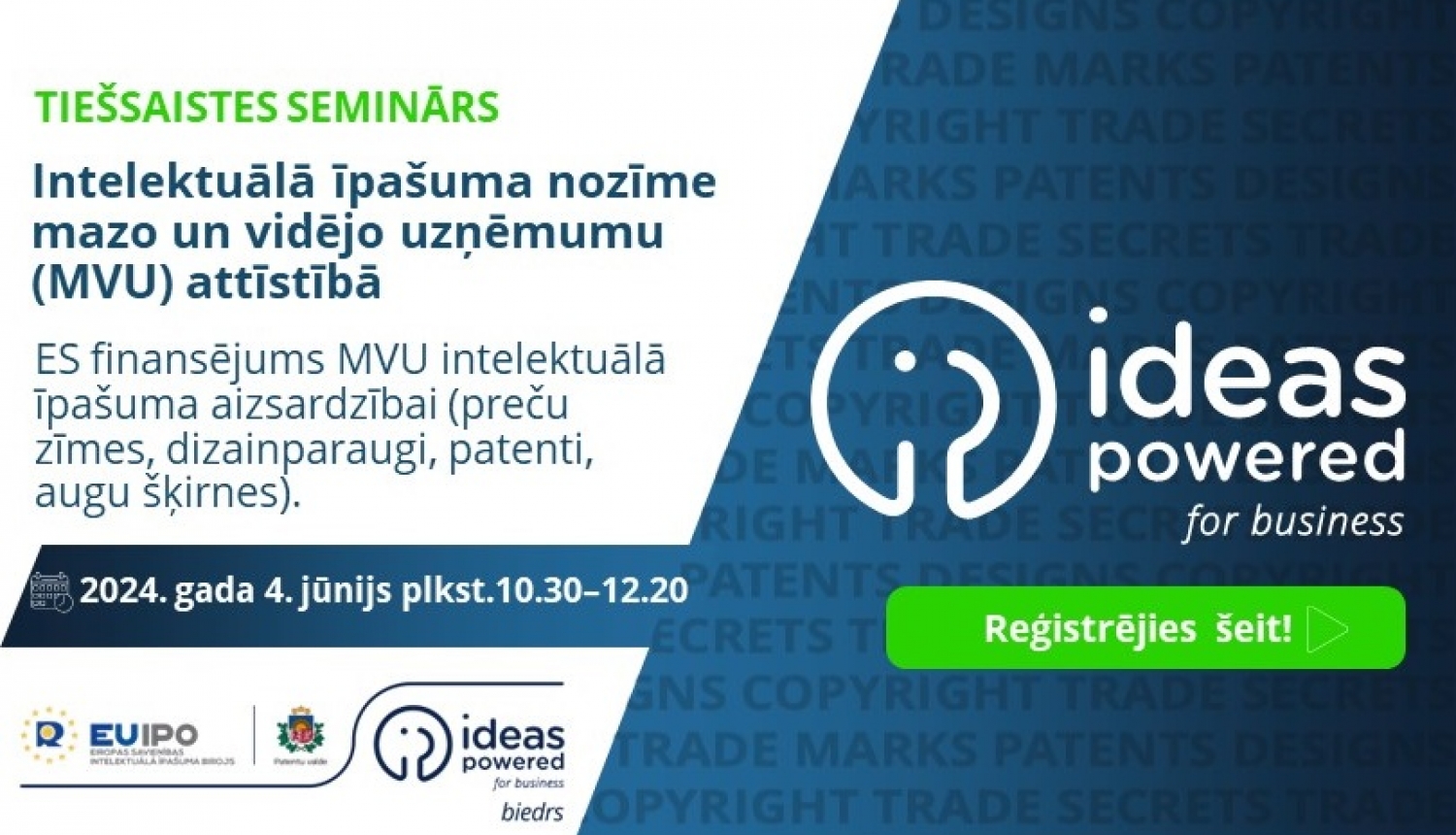 IP for business baneris