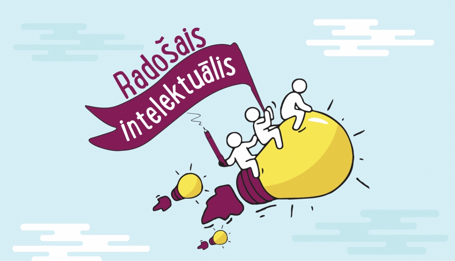 Radošais intelektuālis logo