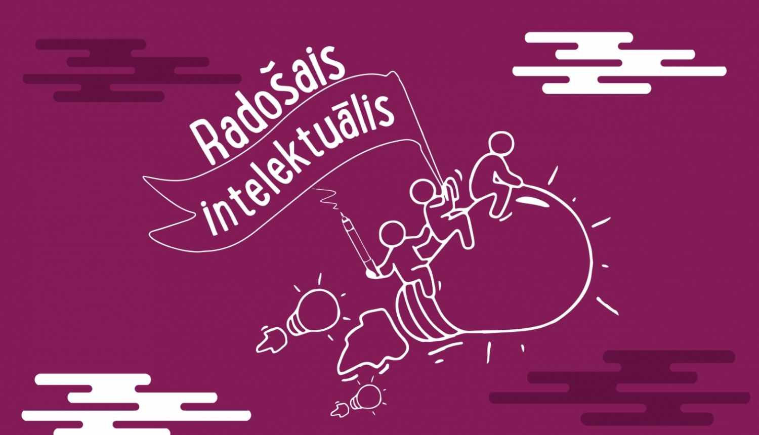 Radošais intelektuālis logo